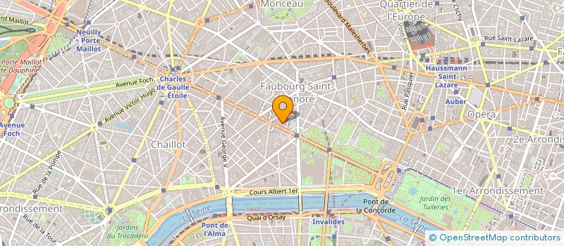 localisation de l'entreprise SOCIETE C.D. CREATION à PARIS