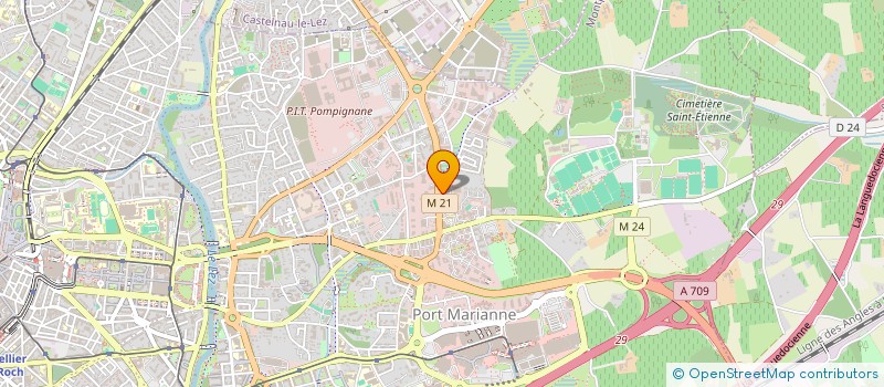 localisation de l'entreprise SOCIETE C GE BAT à MONTPELLIER