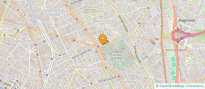 localisation de l'entreprise SOCIETE C.T.C  PARIS