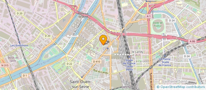 localisation de l'entreprise SOCIETE C19  SAINT-DENIS