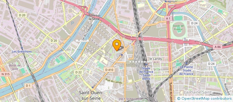 localisation de l'entreprise SOCIETE C20-E  SAINT-DENIS