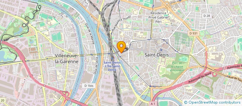 localisation de l'entreprise SOCIETE CABINET RENAN à SAINT-DENIS