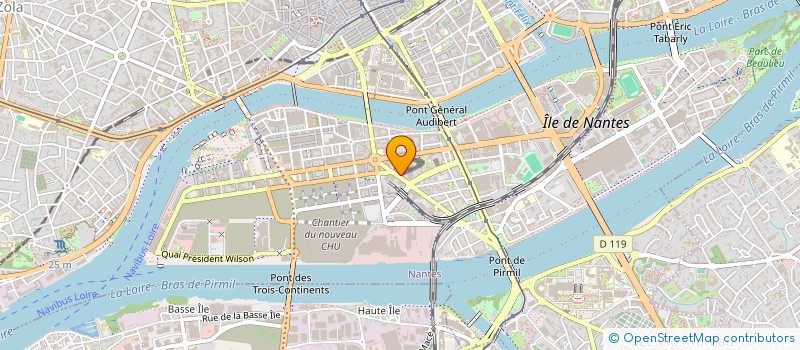 localisation de l'entreprise SOCIETE CAFE NOIR  NANTES