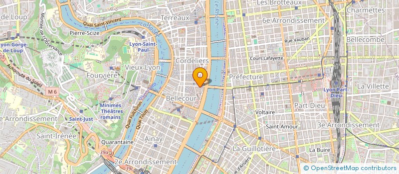 localisation de l'entreprise SOCIETE CALADOISE D'INVESTISSEMENTS à LYON