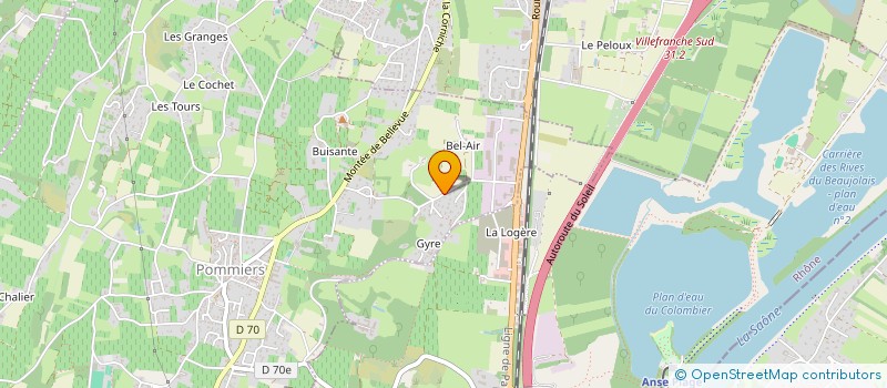 localisation de l'entreprise SOCIETE CALADOISE DE TRAVAUX PUBLICS  ANSE