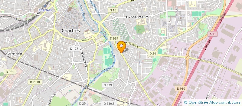 localisation de l'entreprise SOCIETE CALLEJA à CHARTRES