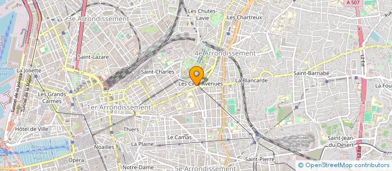 localisation de l'entreprise SOCIETE CAMBREA à MARSEILLE