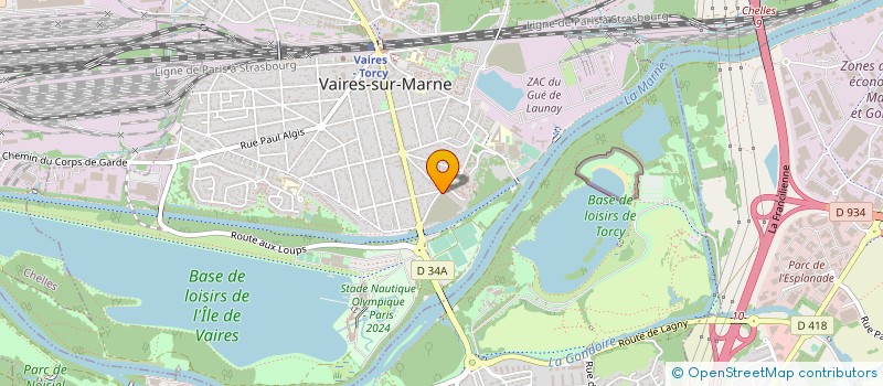 localisation de l'entreprise SOCIETE CAMPESIENNE DE CONSTRUCTION  VAIRES-SUR-MARNE