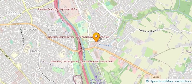 localisation de l'entreprise SOCIETE CAMPING DE VANNES  BALMA