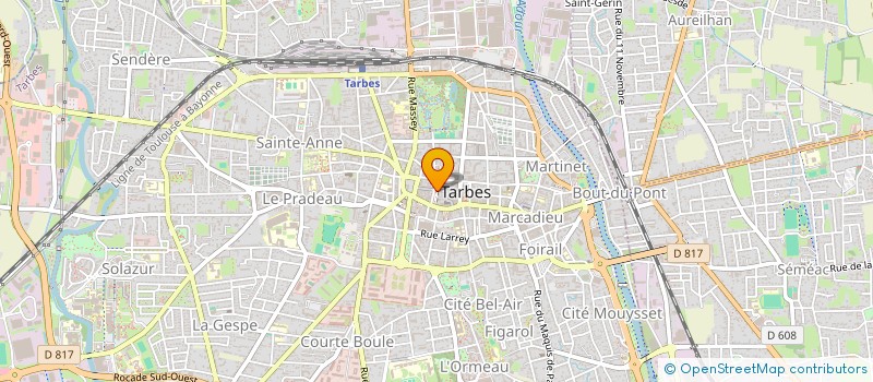 localisation de l'entreprise SOCIETE CANELLE  TARBES