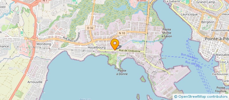 localisation de l'entreprise SOCIETE CAPESTERIENNE DE TRANSPORTS à BAIE-MAHAULT