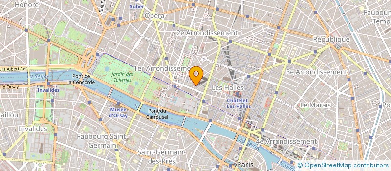 localisation de l'entreprise SOCIETE CAPIMITA à PARIS