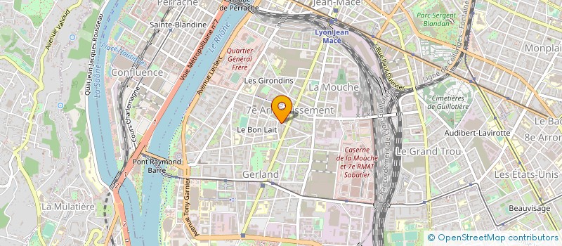 localisation de l'entreprise SOCIETE CARDAN à LYON