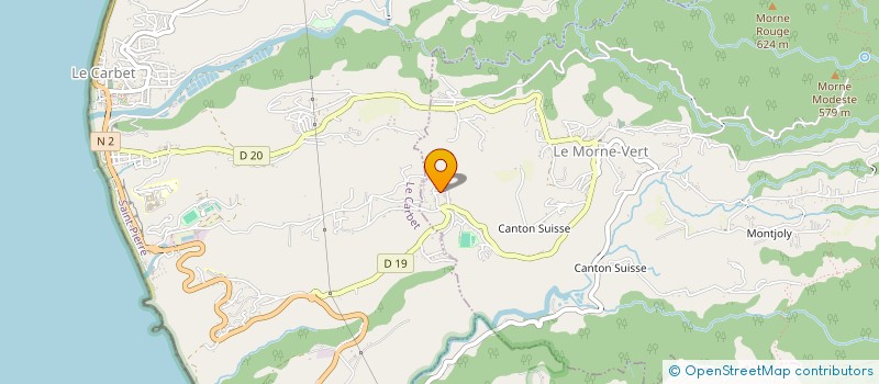 localisation de l'entreprise SOCIETE CARIBEENNE DE LOCATION D'ENGINS à MORNE VERT