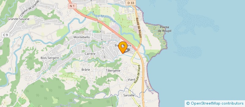 localisation de l'entreprise SOCIETE CARIBEENNE DE NETTOYAGE à PETIT-BOURG