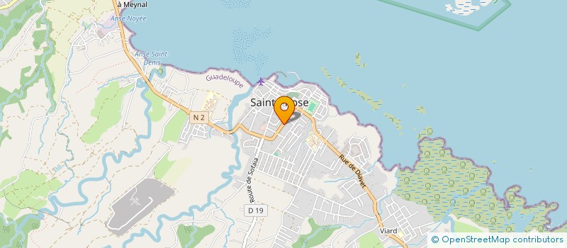 localisation de l'entreprise SOCIETE CARIBEENNE DE TRAVAUX PUBLICS ET BATIMENT à SAINTE-ROSE