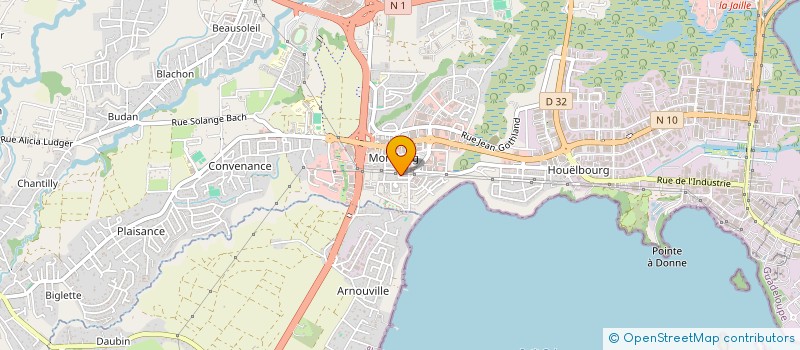 localisation de l'entreprise SOCIETE CARIBEENNE DORTHOPTIE à BAIE MAHAULT