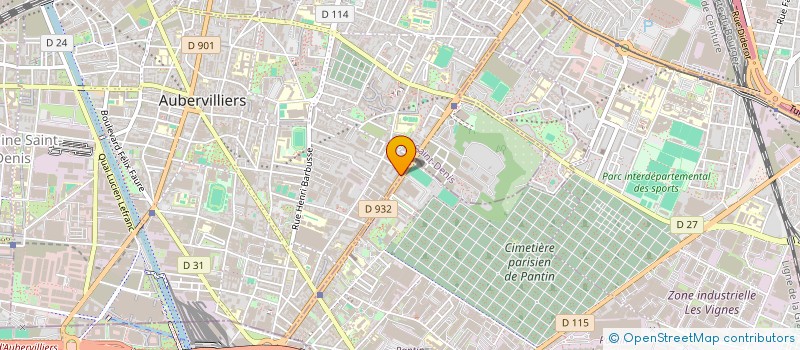 localisation de l'entreprise SOCIETE CARLAU à AUBERVILLIERS