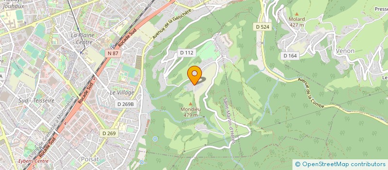 localisation de l'entreprise SOCIETE CARLINA à SAINT-MARTIN-D'HERES