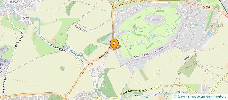 localisation de l'entreprise SOCIETE CARMAIN TRAITEUR à VILLEPREUX