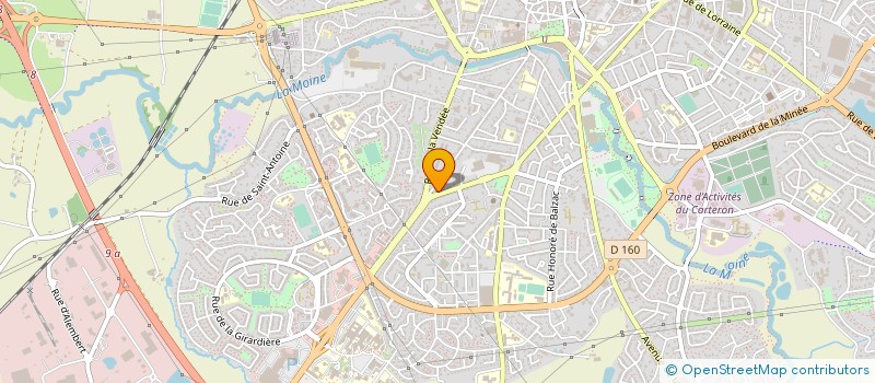 localisation de l'entreprise SOCIETE CARNOTHO à CHOLET