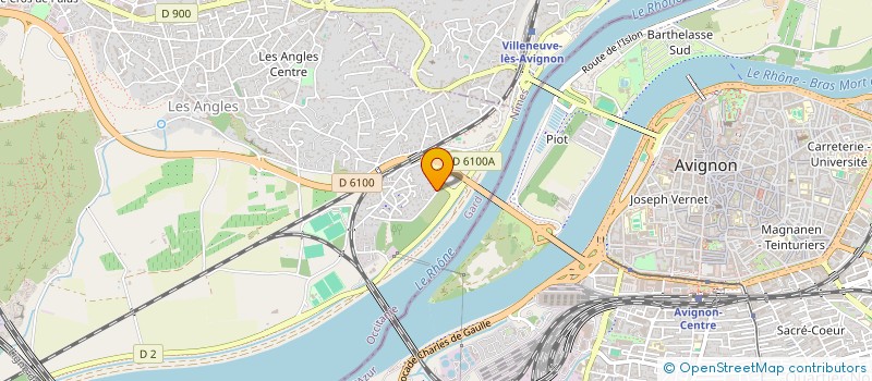 localisation de l'entreprise SOCIETE CARPENTRASSIENNE D'ELABORATION DE PAINS  LES ANGLES