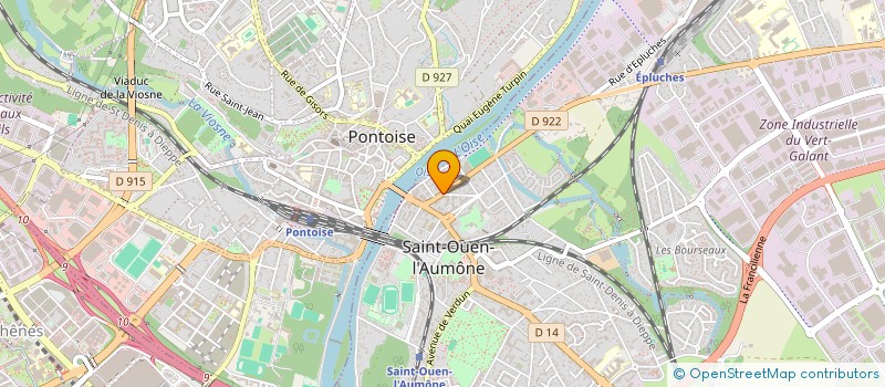 localisation de l'entreprise SOCIETE CARROSSERIE QUENTIN à SAINT-OUEN-L'AUMONE