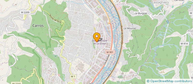 localisation de l'entreprise SOCIETE CARROSSOISE DE TRAVAUX PUBLICS à CARROS