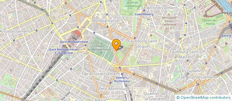 localisation de l'entreprise SOCIETE CARTIER ET COMPAGNIE  PARIS