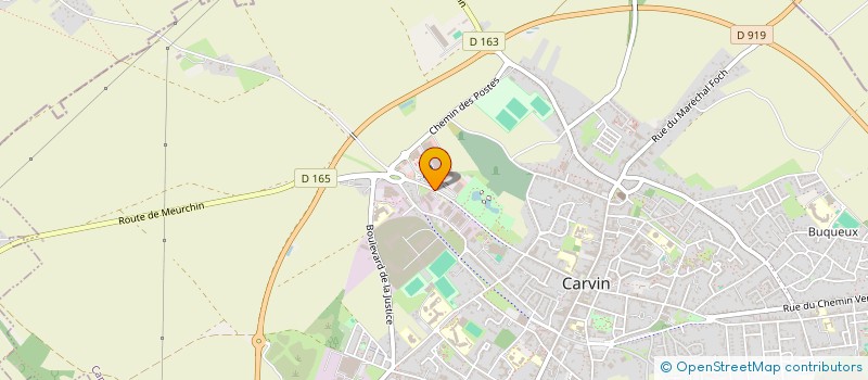 localisation de l'entreprise SOCIETE CARVIN DISTRIBUTION  CARVIN
