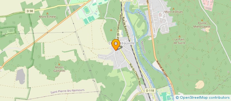 localisation de l'entreprise SOCIETE CASCH  NONVILLE