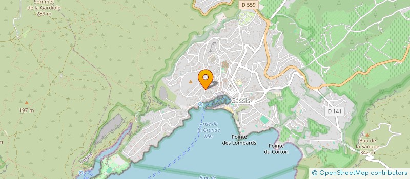 localisation de l'entreprise SOCIETE CASSIDAINE DE GESTION à CASSIS