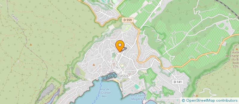 localisation de l'entreprise SOCIETE CASSIDIENNE DE DIFFUSION à CASSIS