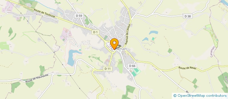 localisation de l'entreprise SOCIETE CASTAING à CARAMAN