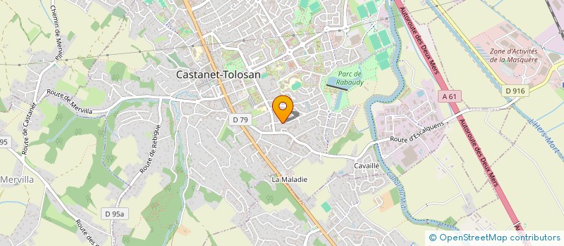 localisation de l'entreprise SOCIETE CASTANEENNE D'INGENIERIE à CASTANET-TOLOSAN