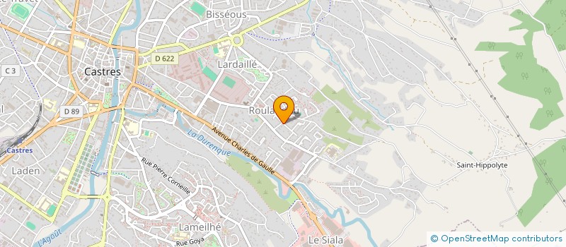localisation de l'entreprise SOCIETE CASTRAISE ALIMENTATION à CASTRES