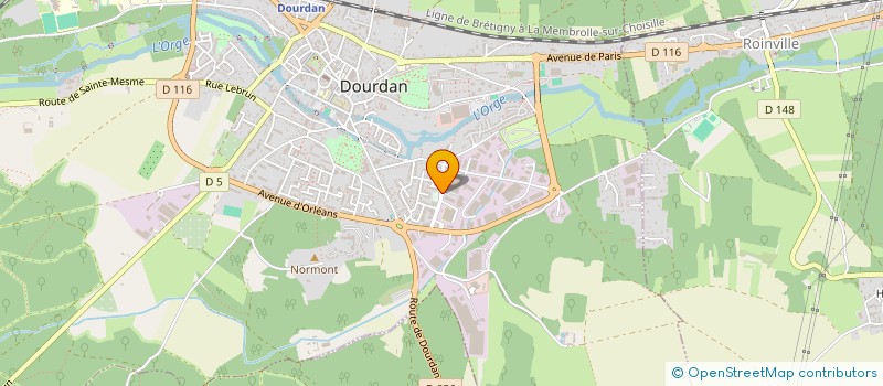 localisation de l'entreprise SOCIETE CATRONIC à DOURDAN