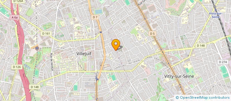 localisation de l'entreprise SOCIETE CAVIL à VILLEJUIF
