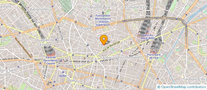 localisation de l'entreprise SOCIETE CENTAURE P.B  PARIS