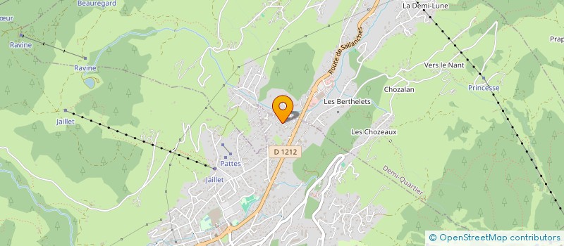 localisation de l'entreprise SOCIETE CENTRALE D'ACHATS MEGEVANNE à MEGEVE