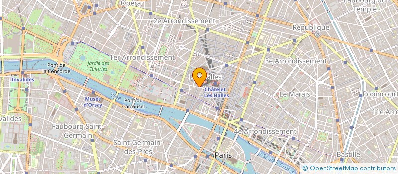 localisation de l'entreprise SOCIETE CENTRALE D'APPROVISIONNEMENT à PARIS
