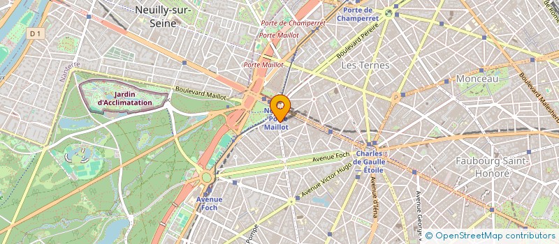 localisation de l'entreprise SOCIETE CENTRALE DE RESTAURATION à PARIS