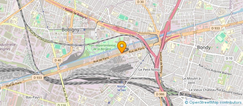 localisation de l'entreprise SOCIETE CENTRALE IMPORTATION EXPORTATION  BOBIGNY