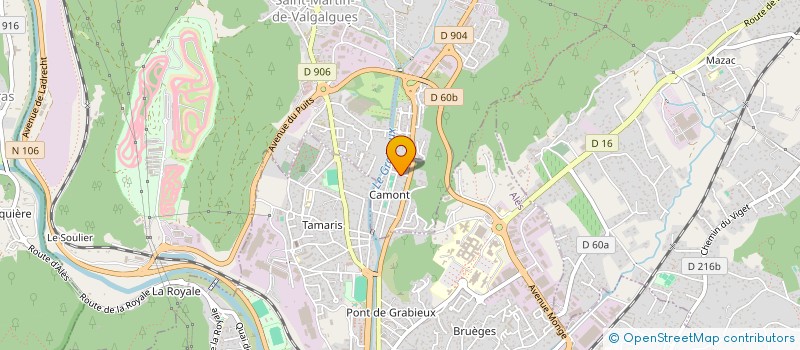 localisation de l'entreprise SOCIETE CEVENOLE ALIMENTAIRE à SAINT-MARTIN-DE-VALGALGUES