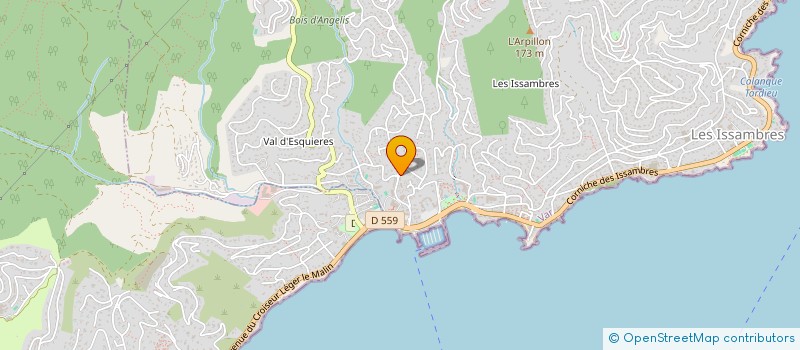 localisation de l'entreprise SOCIETE CHAMPAGNE VAR à ROQUEBRUNE-SUR-ARGENS