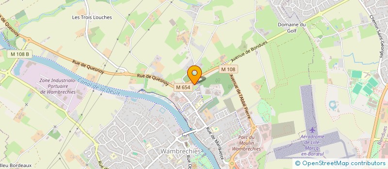 localisation de l'entreprise SOCIETE CHANCELOT à WAMBRECHIES