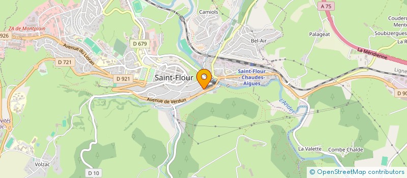 localisation de l'entreprise SOCIETE CHARBONNEL à SAINT-FLOUR