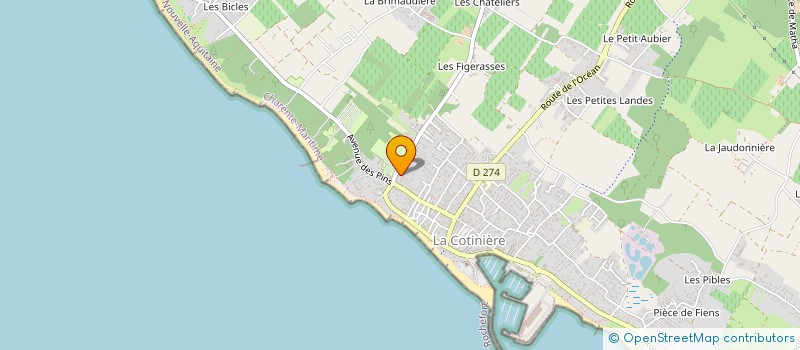 localisation de l'entreprise SOCIETE CHARENTAISE DE MECANIQUE MARINE à SAINT-PIERRE-D OLERON