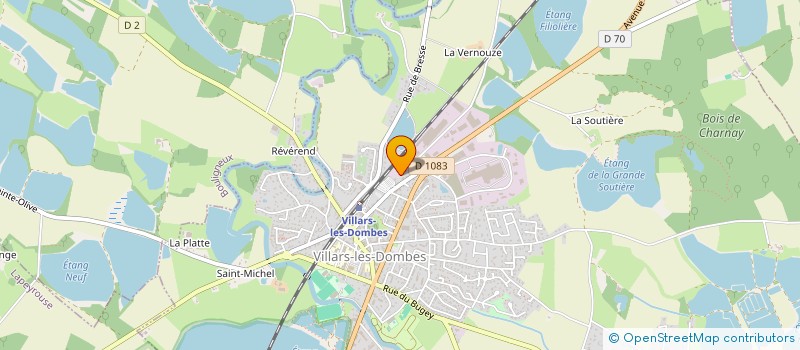 localisation de l'entreprise SOCIETE CHARRION ET FILS à VILLARS-LES-DOMBES