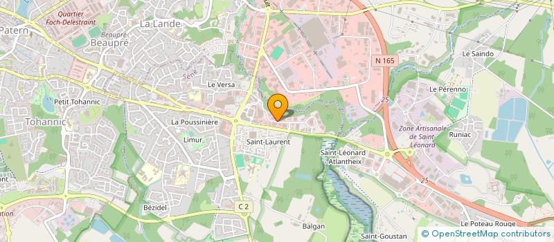 localisation de l'entreprise SOCIETE CHASSAIN à SENE